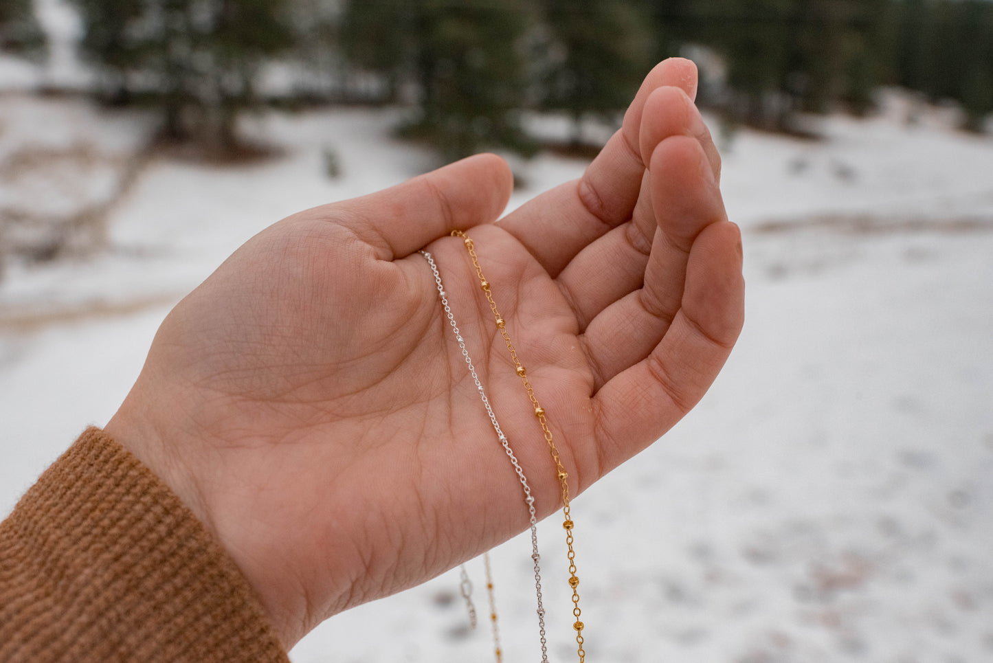 Dainty Sterling Silver Necklace