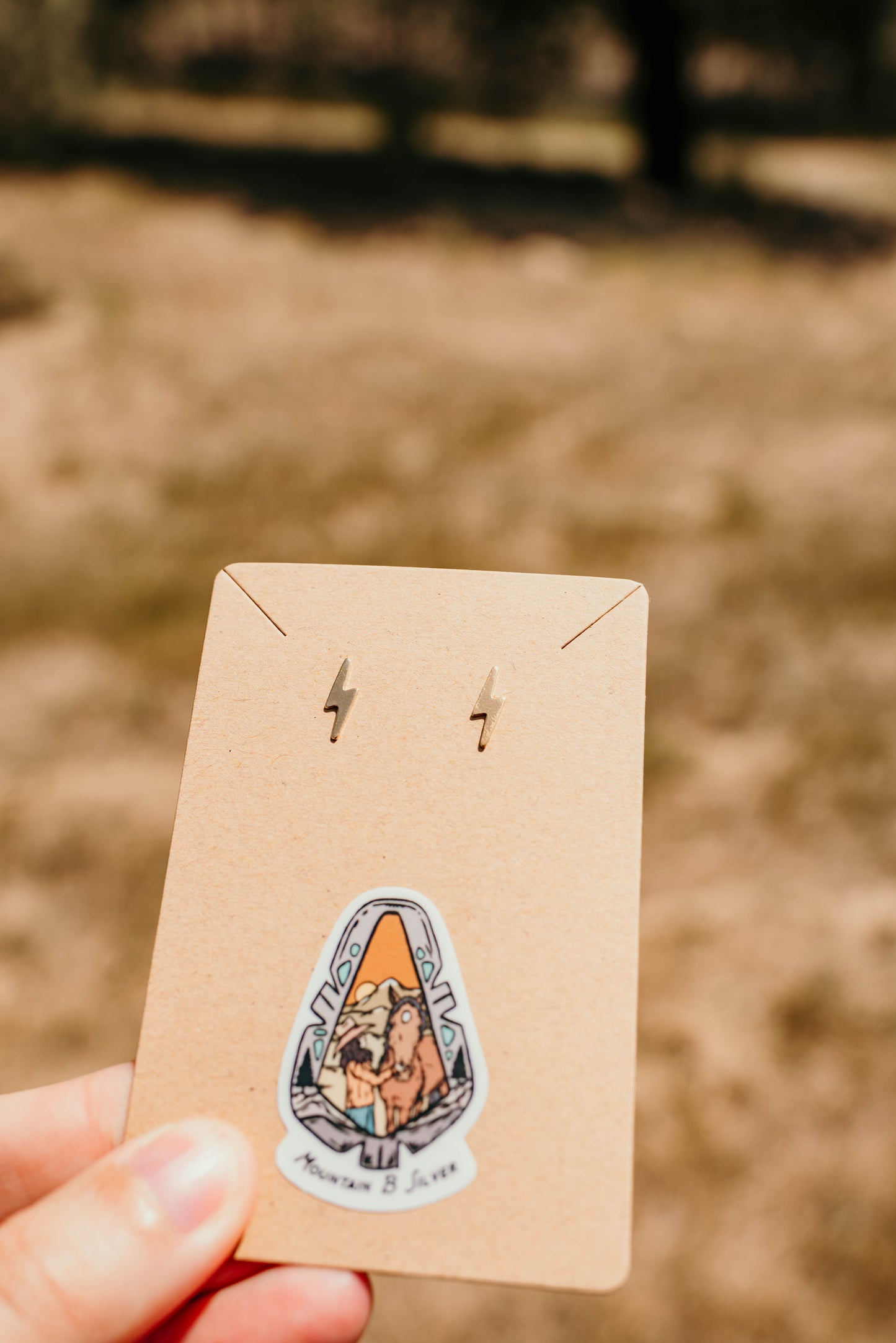 Lightning Bolt Studs