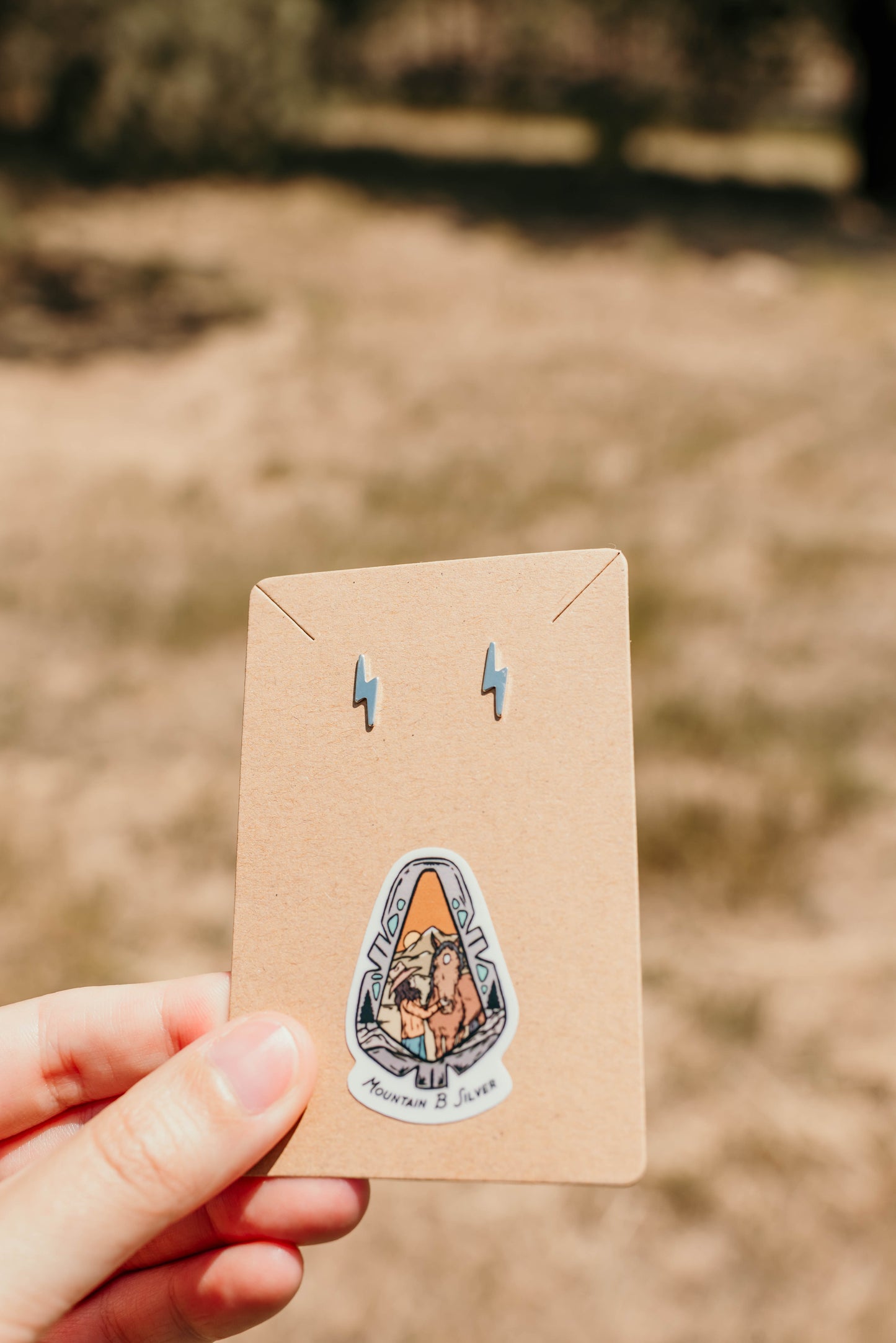 Lightning Bolt Studs