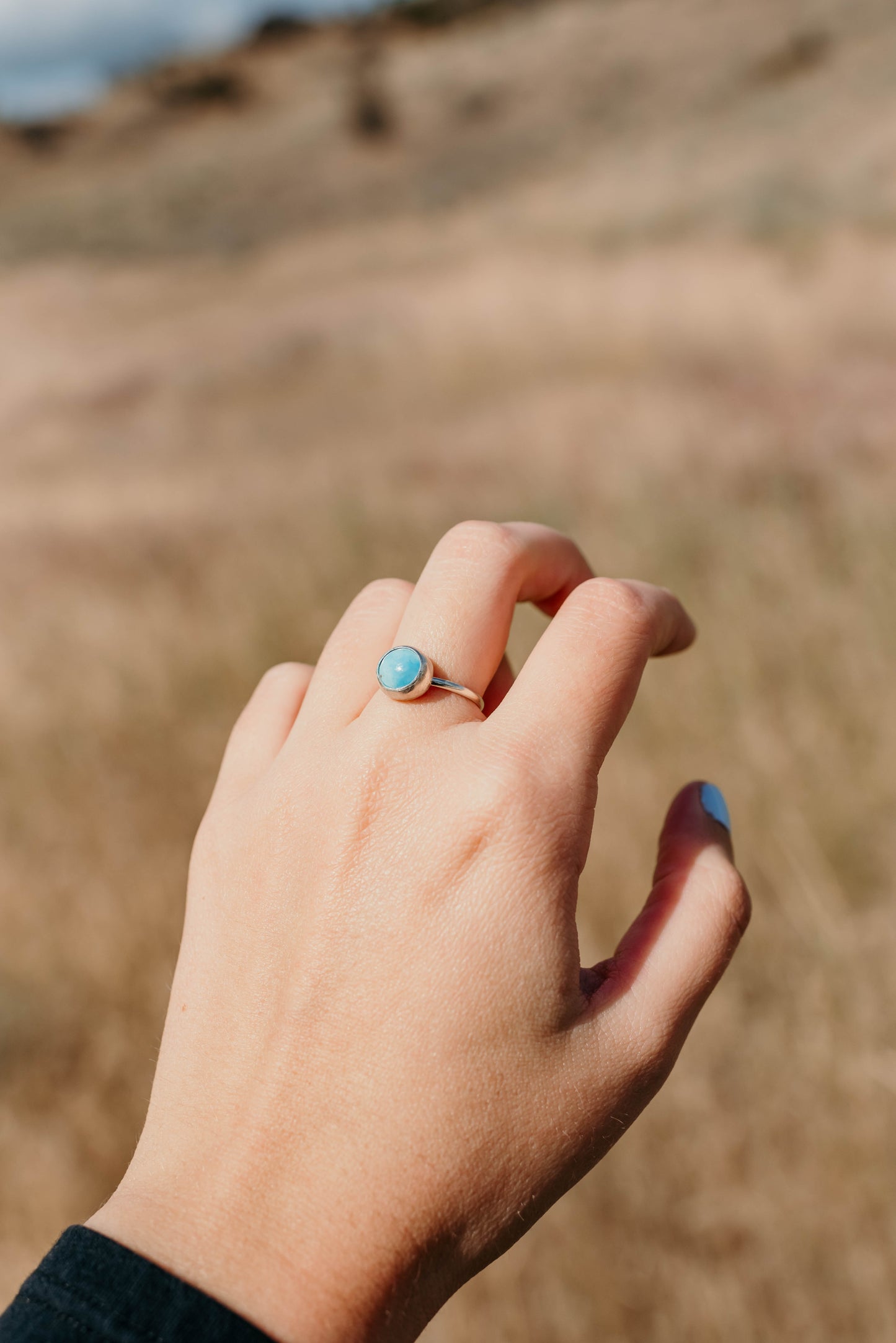 Golden Hills Stacker Ring (size 6)