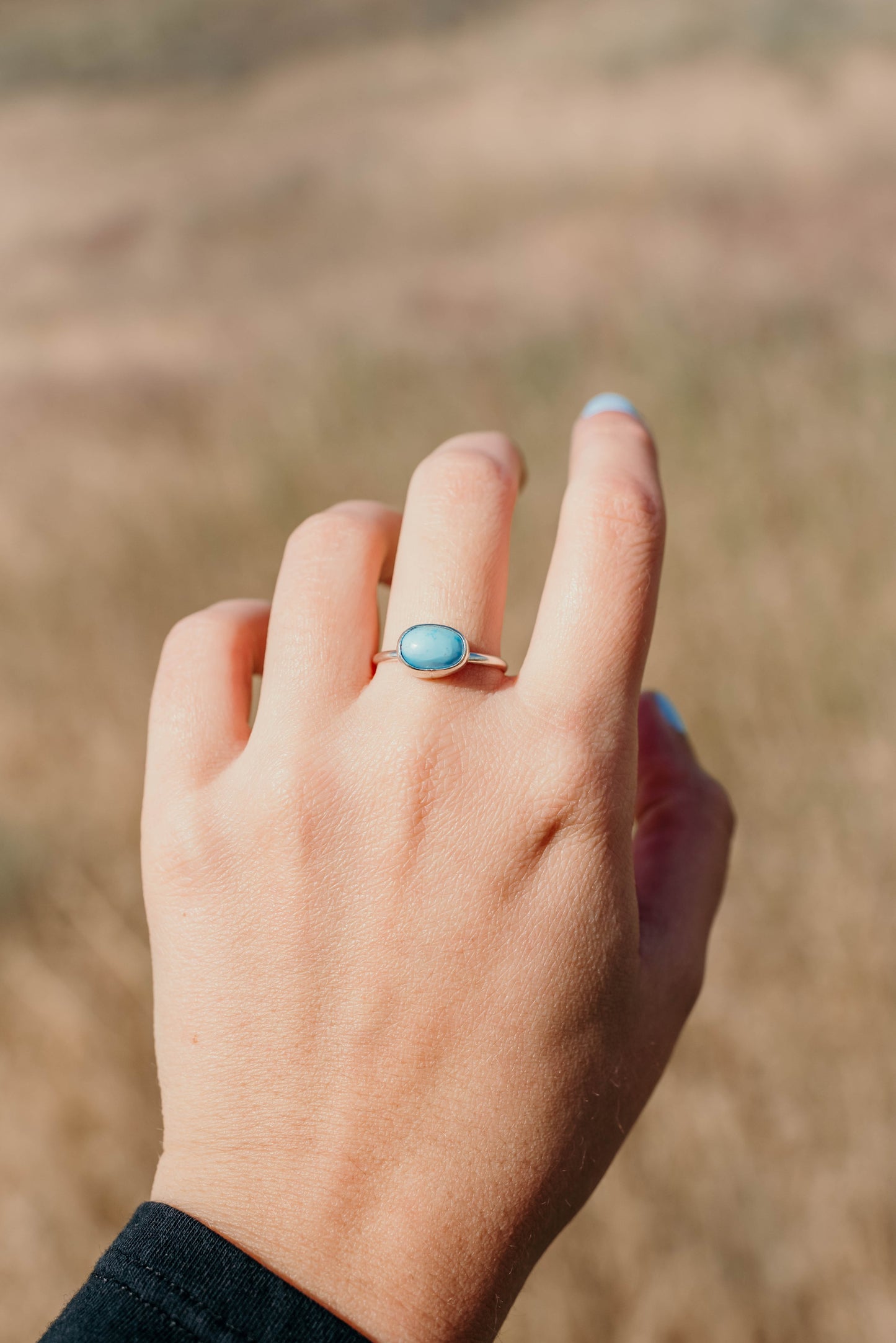 Golden Hills Stacker Ring (size 8.5)