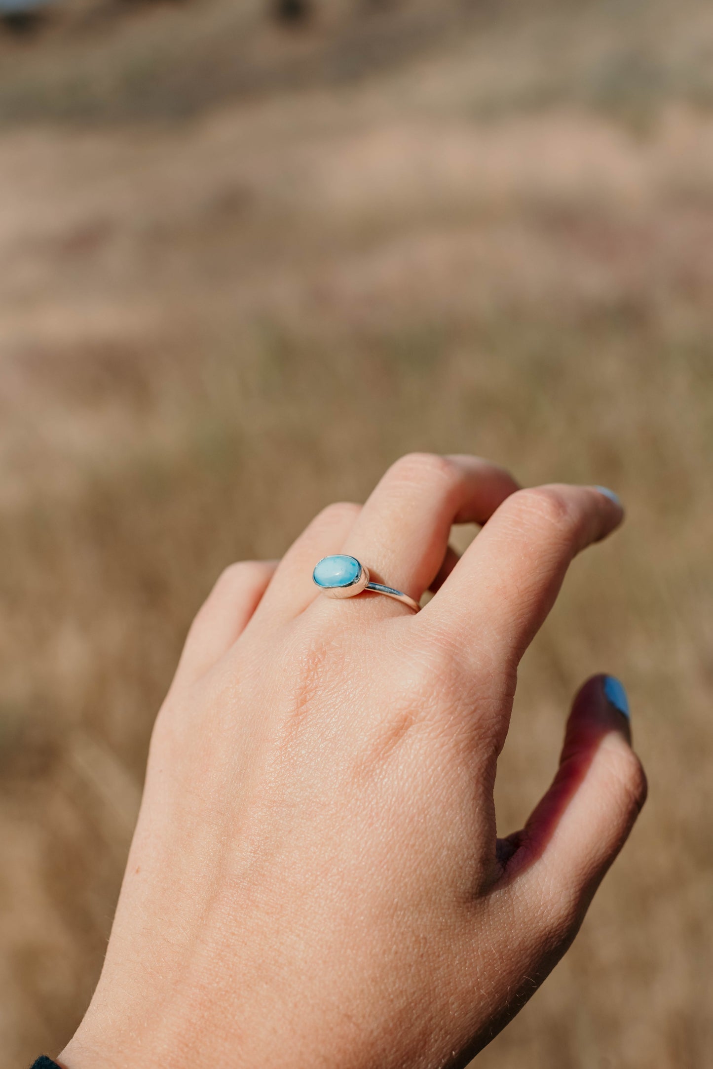 Golden Hills Stacker Ring (size 8.5)
