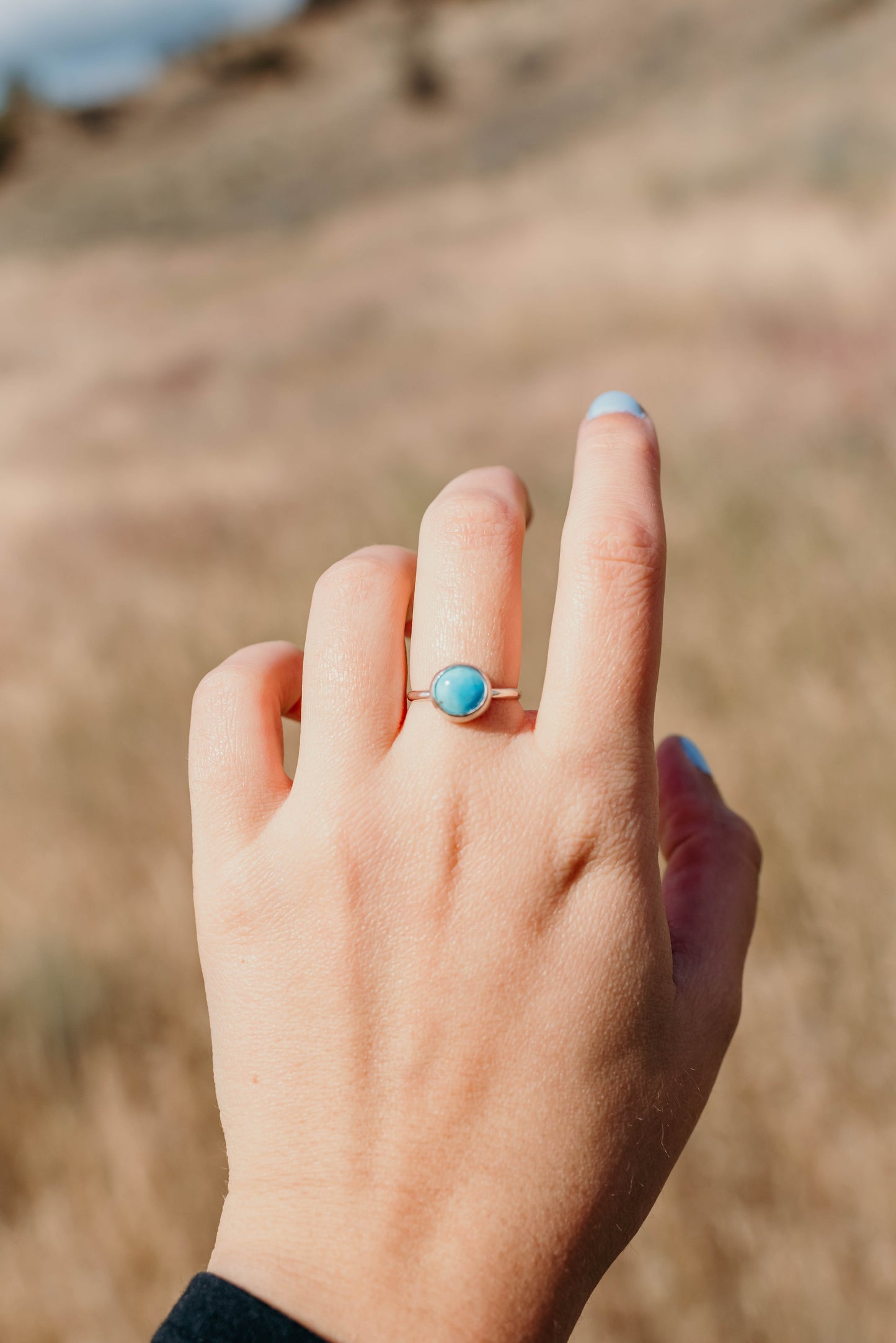 Golden Hills Stacker Ring (size 6)