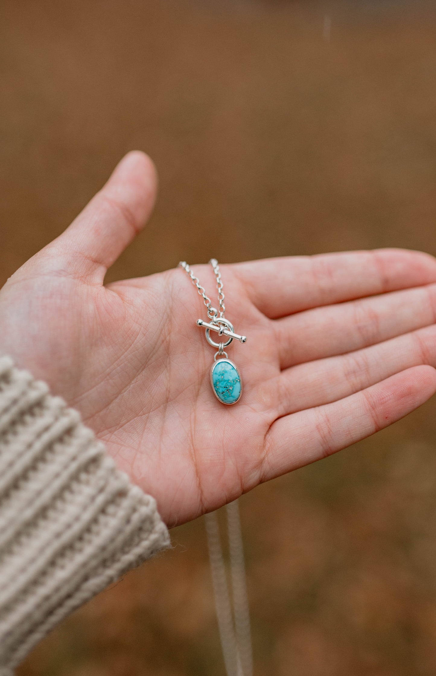 Sierra Bella Turquoise Toggle Necklace