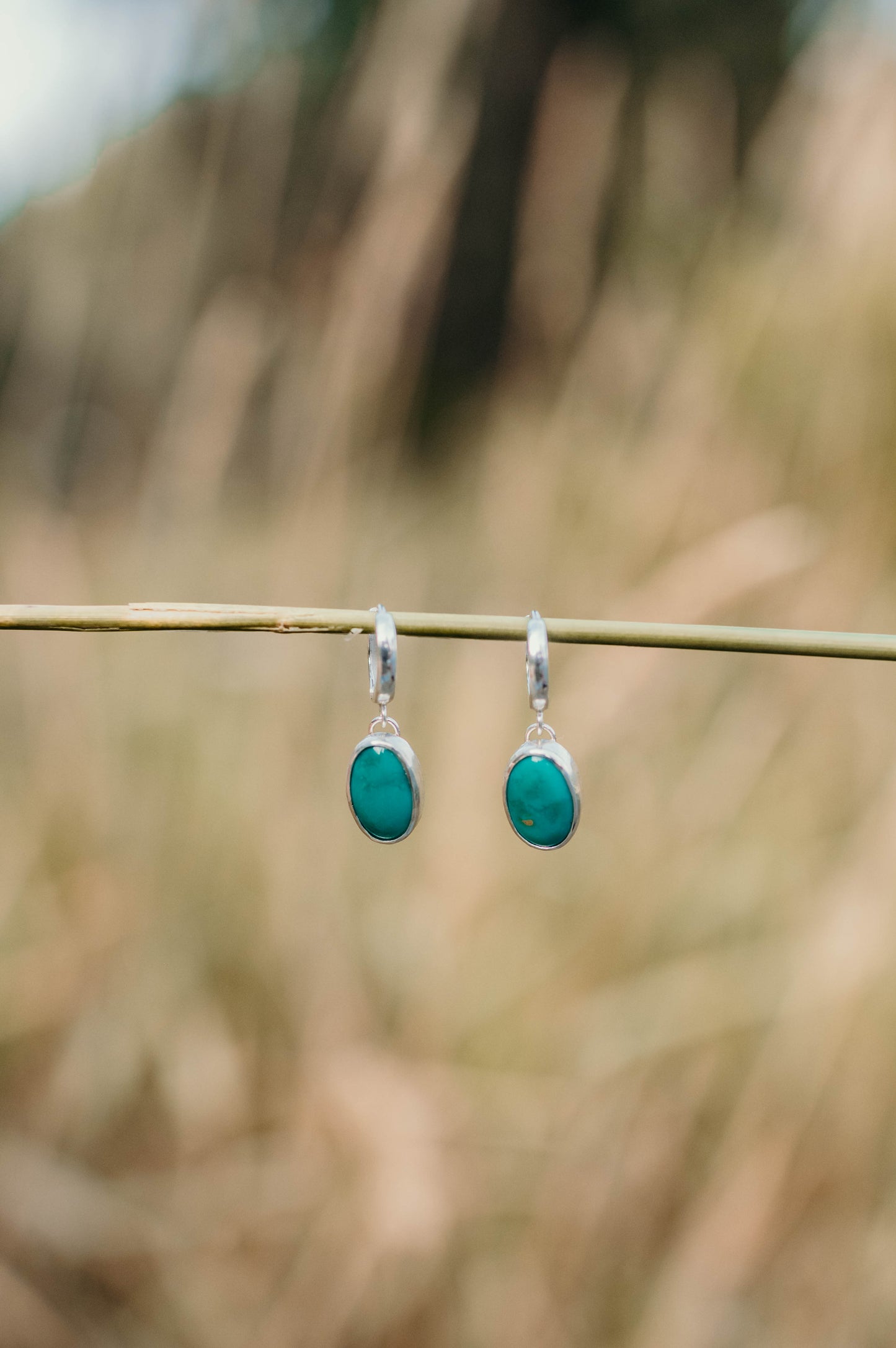 Sonoran Turquoise Huggies