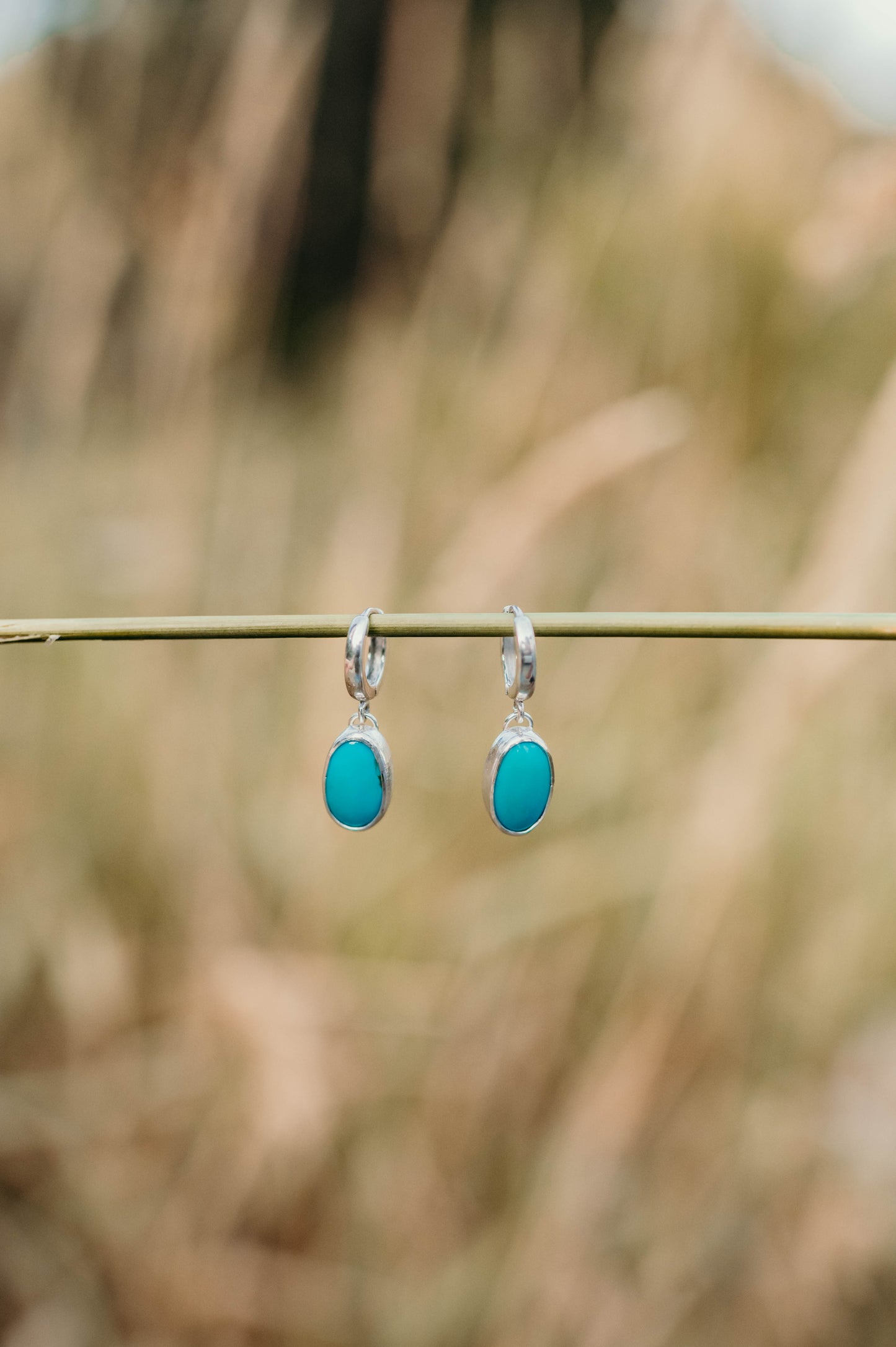 Sonoran Turquoise Huggies