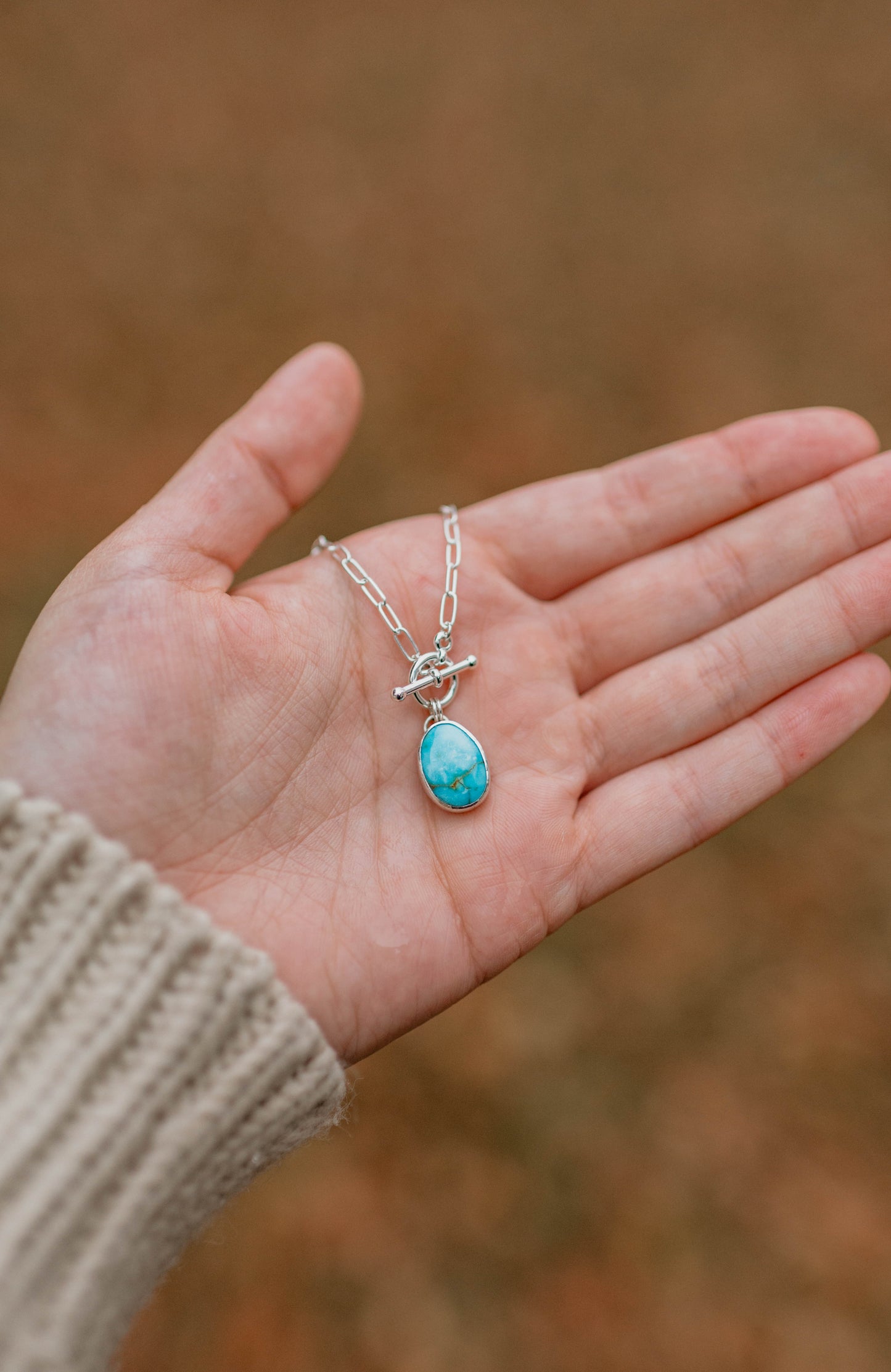 Sierra Bella Turquoise Toggle Necklace