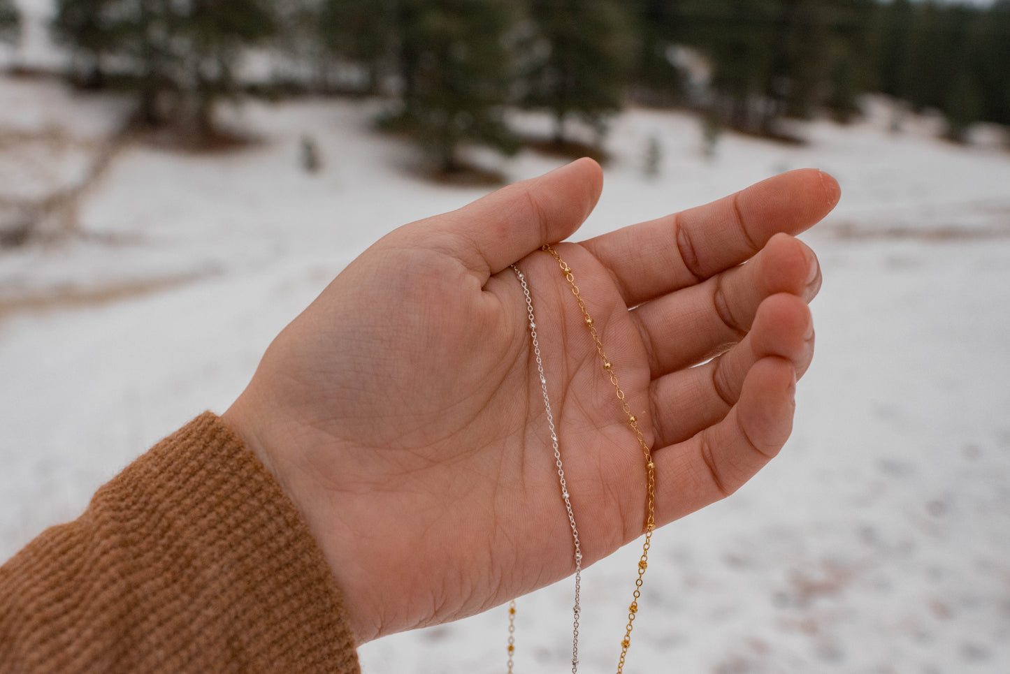 Dainty Sterling Silver Necklace