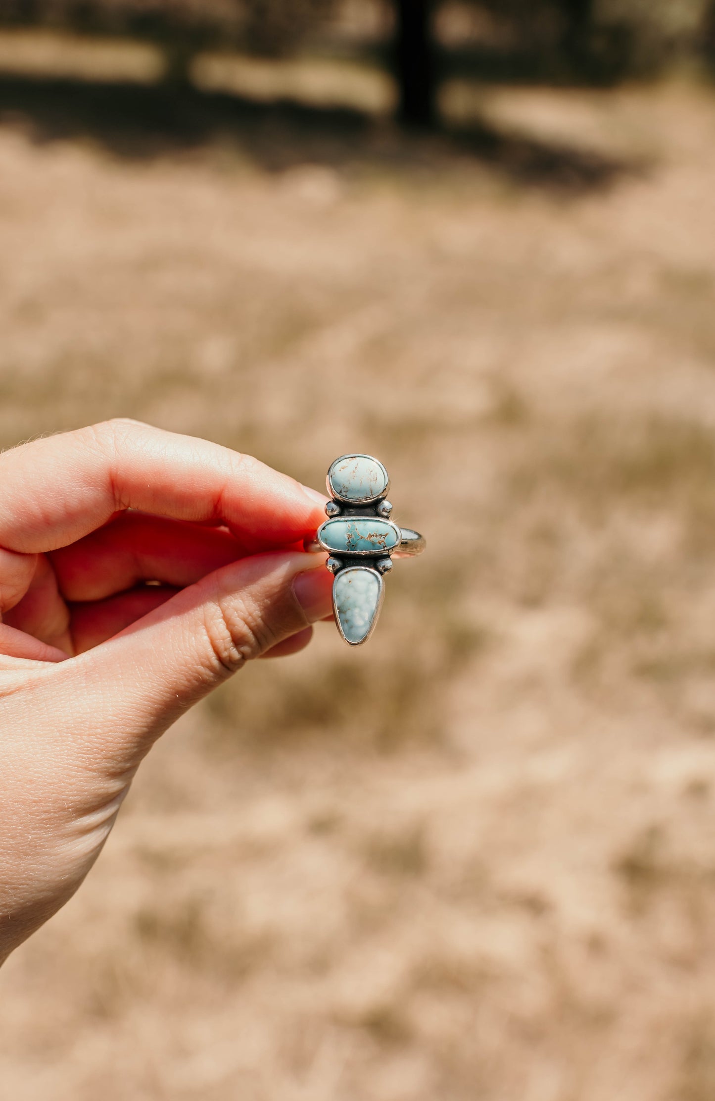 Dry Creek Turquoise Ring (size 8)