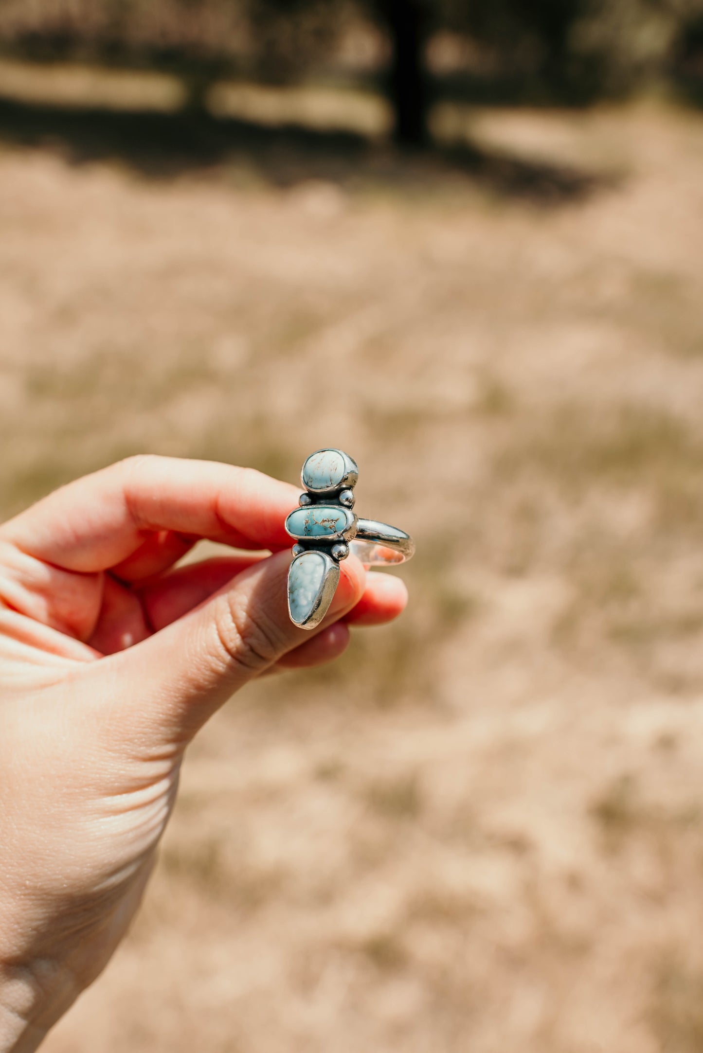 Dry Creek Turquoise Ring (size 8)