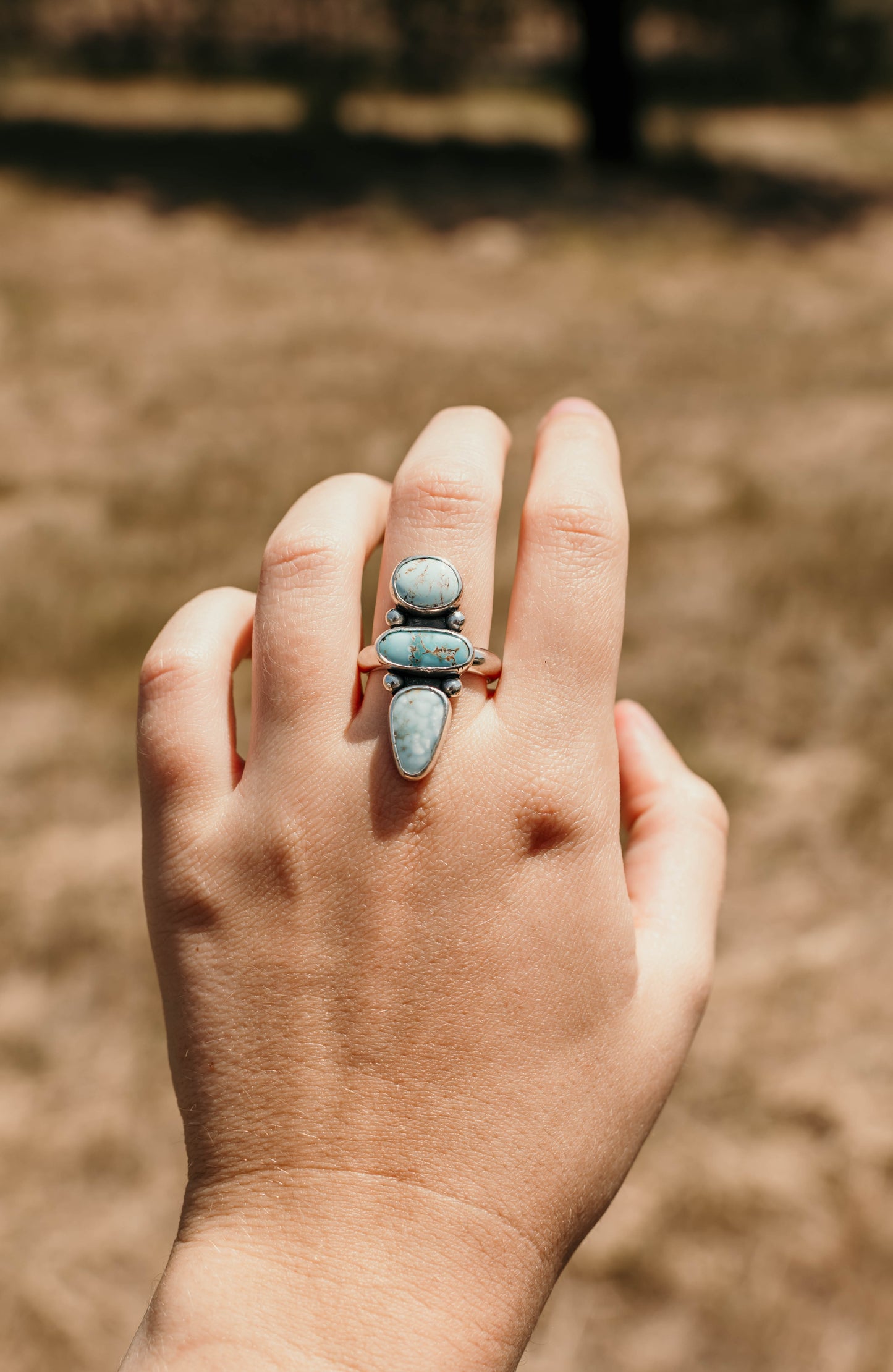 Dry Creek Turquoise Ring (size 8)