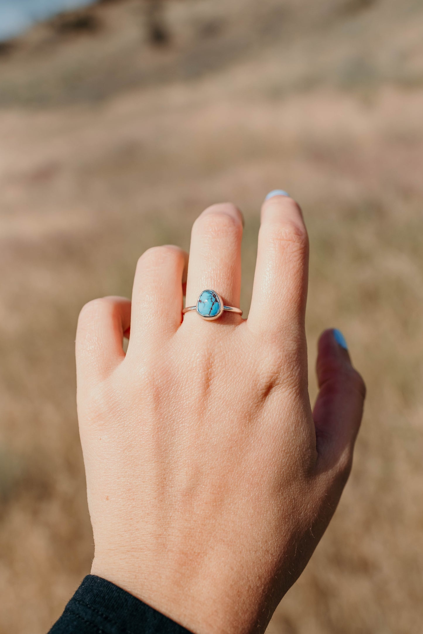 Golden Hills Stacker Ring (size 7.5)