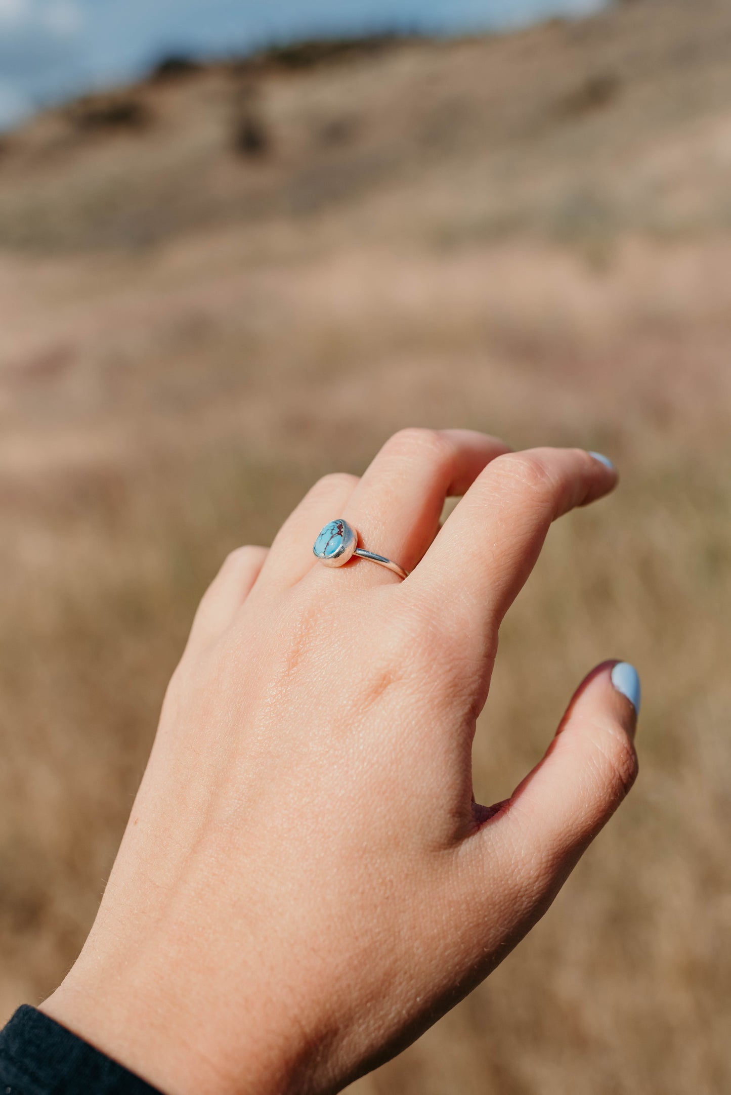 Golden Hills Stacker Ring (size 7.5)