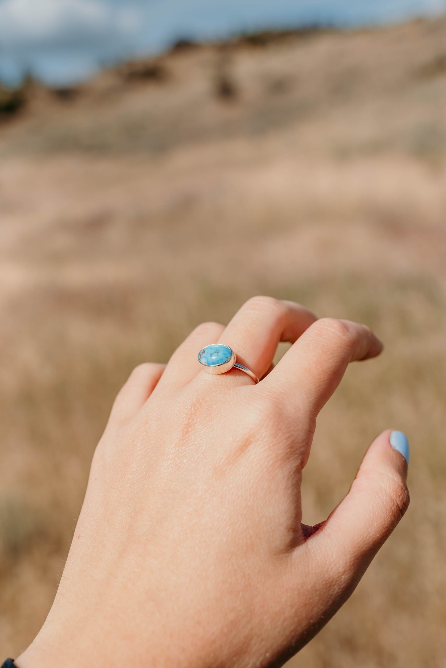 Golden Hills Stacker Ring (size 7)