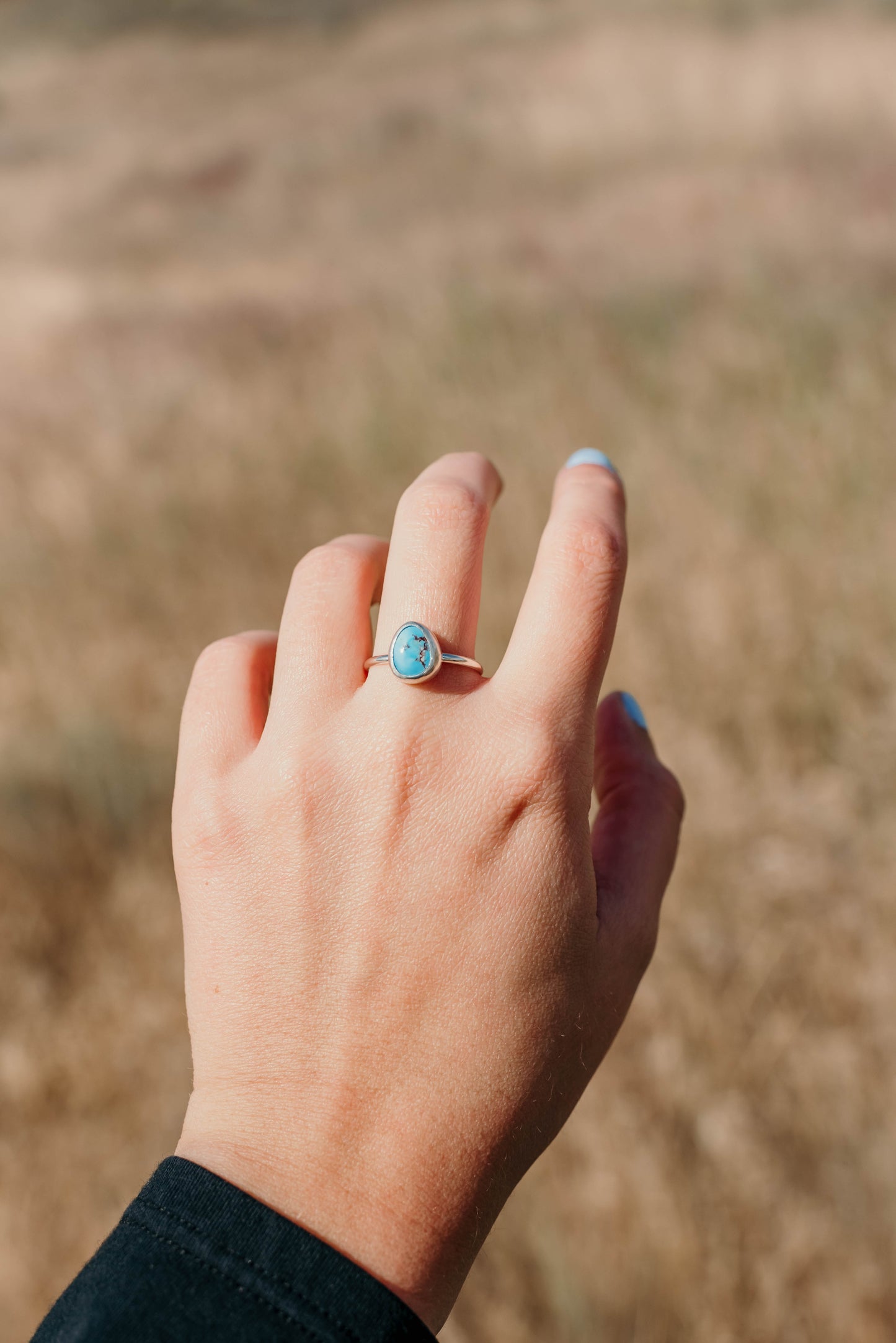 Golden Hills Stacker Ring (size 9)